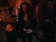 Torres eating heart of a targ