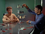 Spock and Charlie play chess