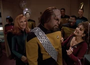 Worf's surprise birthday party