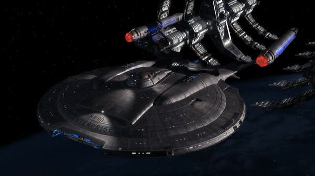 File:Enterprise (NX-01) leaving drydock.jpg