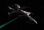 Yridian destroyer