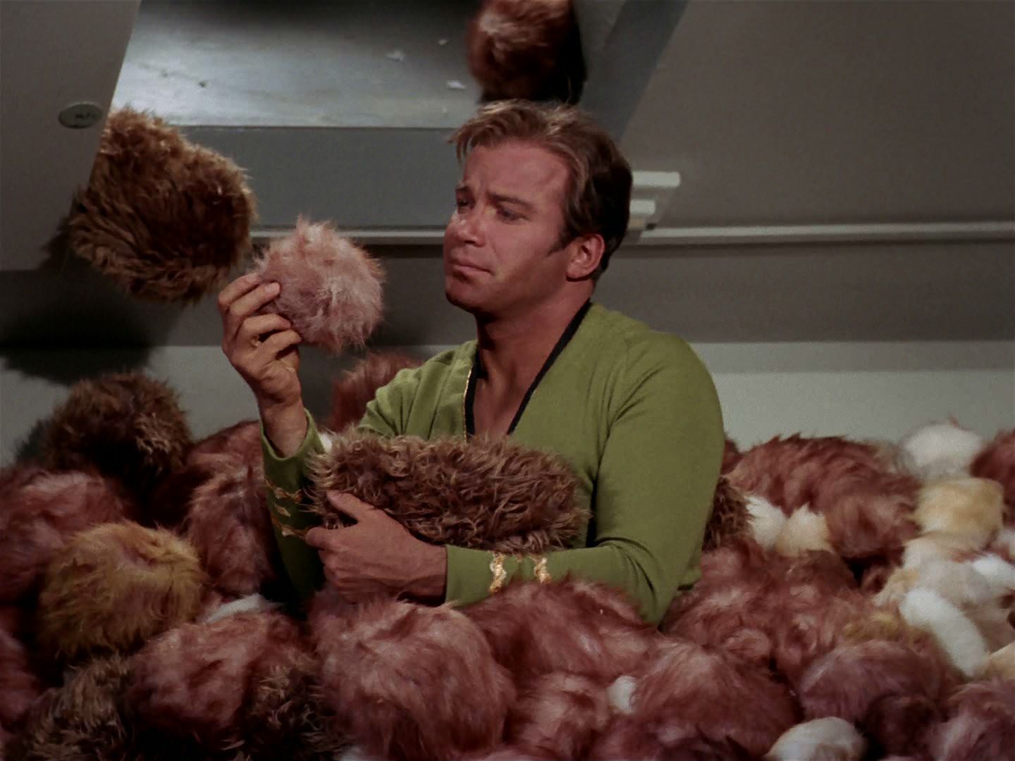 star trek cast trouble with tribbles