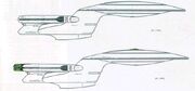 USS Enterprise final design modification requests by Gene Roddenberry