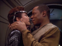 Intendant Kira and Sisko