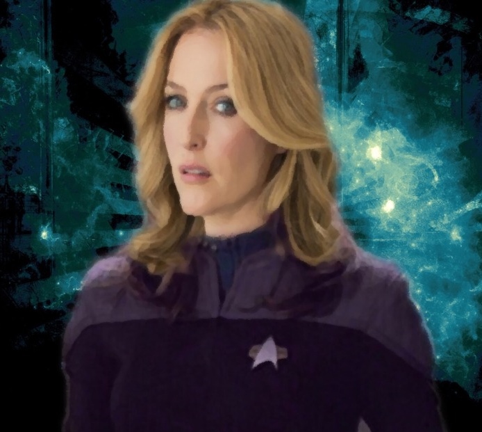 Image - Gillian Anderson Star Trek.jpg | Memory Delta Wiki | FANDOM ...