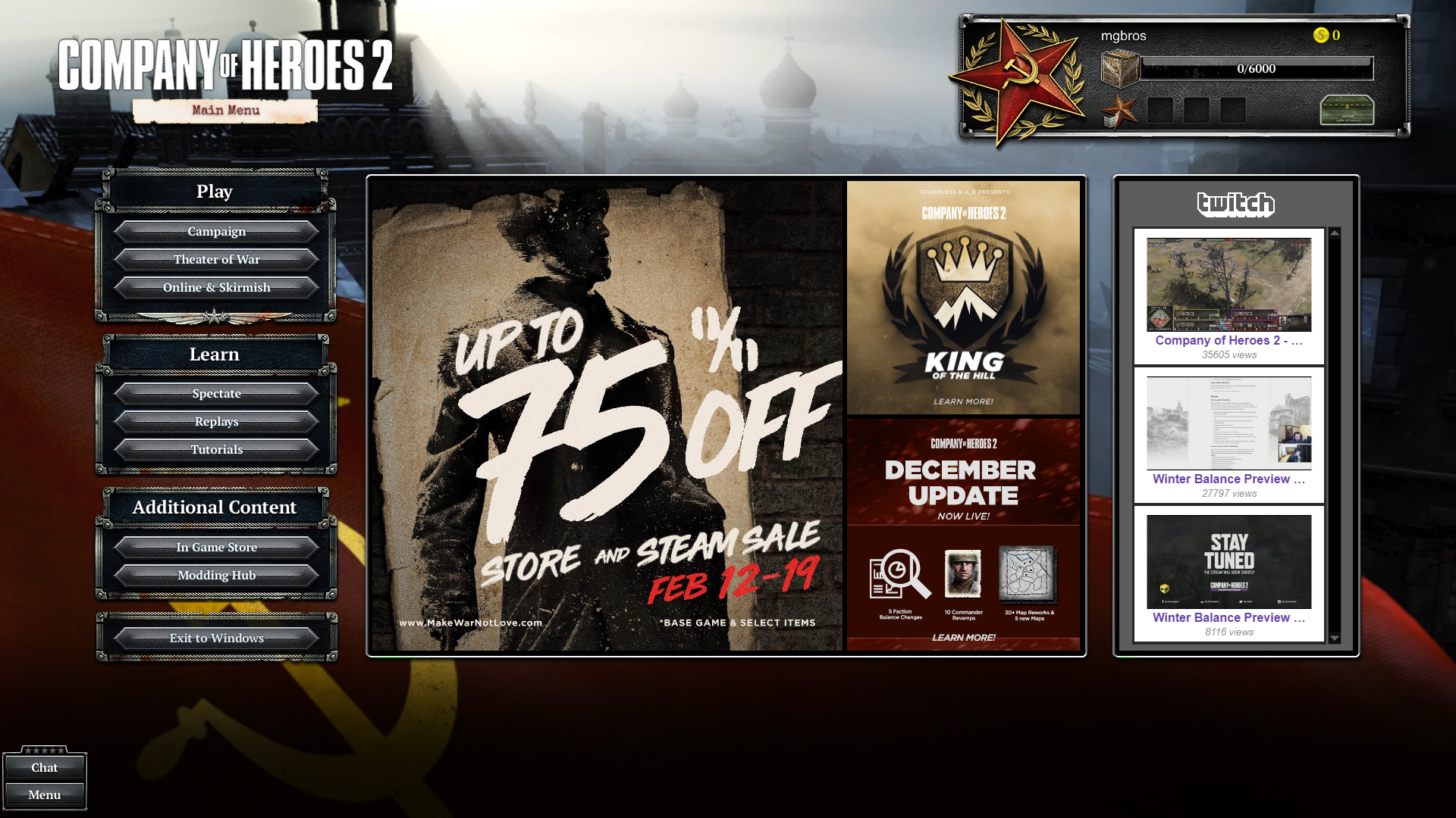 company of heroes 2 custom maps wont download