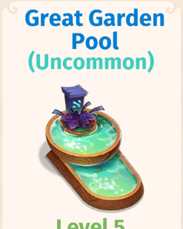 Great Garden Pool Merge Magic Wiki Fandom
