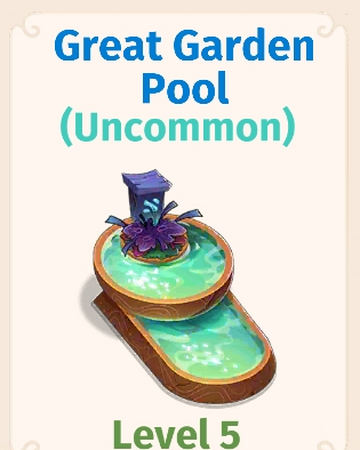 Great Garden Pool Merge Magic Wiki Fandom