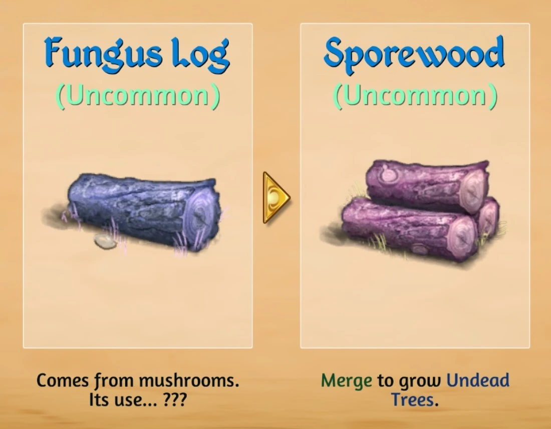 Fungus Logs Merge Dragons Wiki Fandom