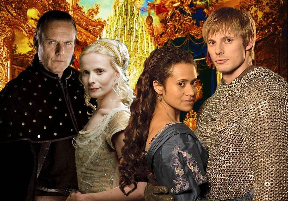 Image Arthur, Gwen, Ygraine and Uther Pendragon.jpg Merlin Wiki