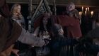 3x12 Geoffrey Morgane Morgause Uther couronnement tête