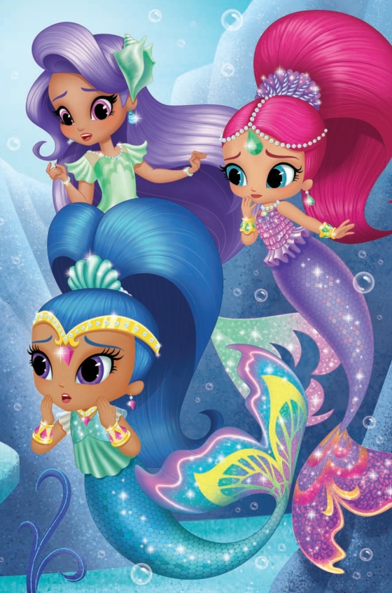 shimmer and shine magic mermaid