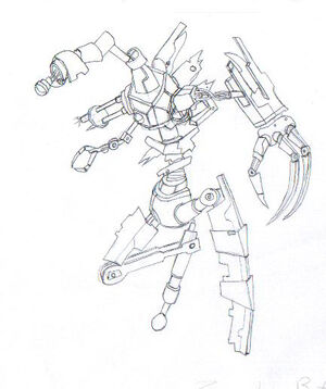 Zombie Bot by stray shadow