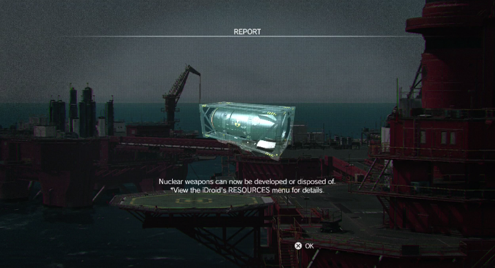 nuclear weapon metal gear