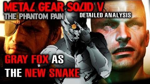 MGS5 Detailed Analysis - GRAY FOX as the New Snake, Body Double Theory & more! - The Phantom Pain