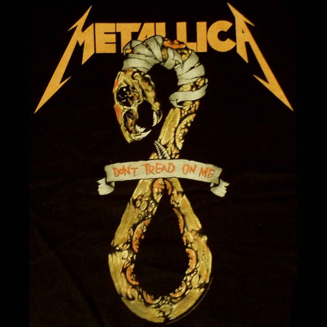 don t tread on me single metallica wiki fandom powered by wikia