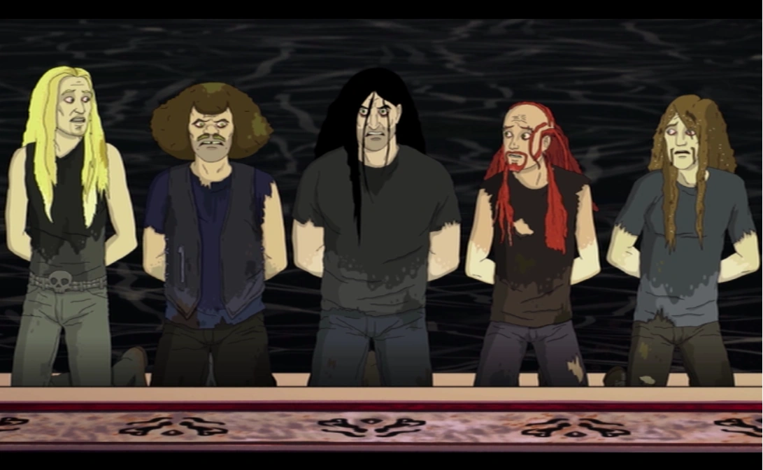 Writersklok The Metalocalypse Wiki FANDOM powered by Wikia