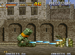 نتيجة بحث الصور عن Metal Slug 4