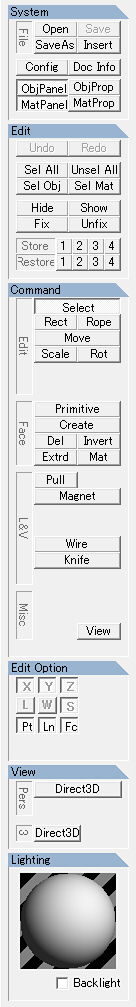 Side menu