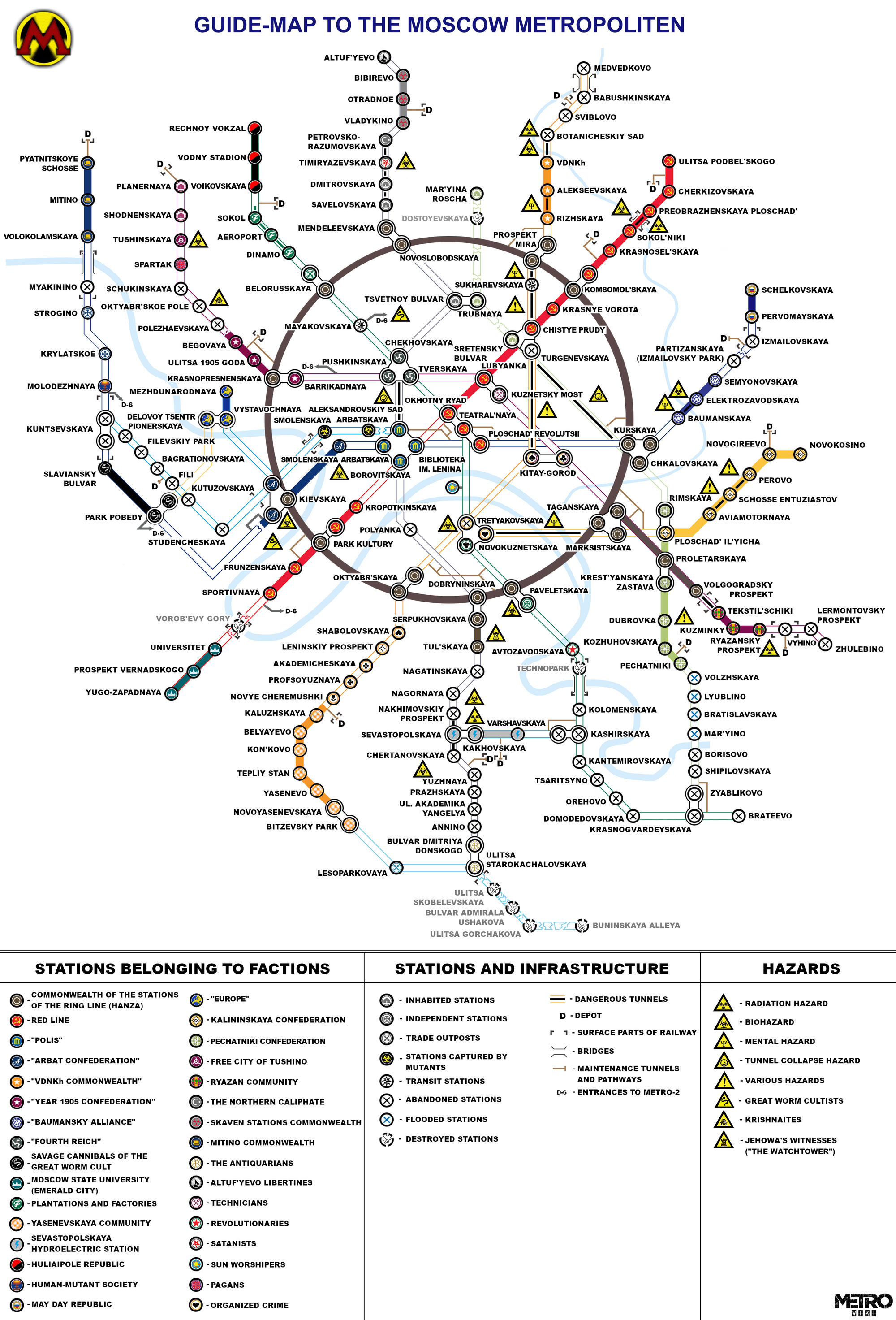 Locations Metro Wiki Fandom