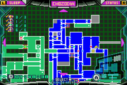 MZM-207-Chozodia Map (All Items)