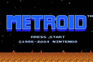 Metroid 1 MZM Title Screen