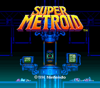Super Metroid title