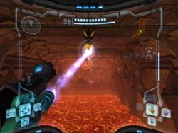 Rayo Enganche en Metroid Prime