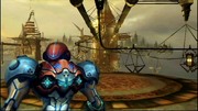 MP3 Samus arrives to SkyTown