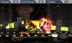 SSB3DS Samus Strong Down