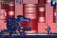 Metroid fusion - x virus ridley