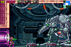 MZM-045-Samus encounters Ridley Robot