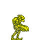 Metroid F-Gold Pirate Stand