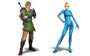 Link and Samus