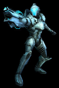 PED Trooper Render