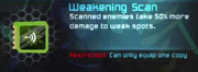 Weakening Scan