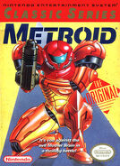 Metroid NA 1992 rerelease boxart