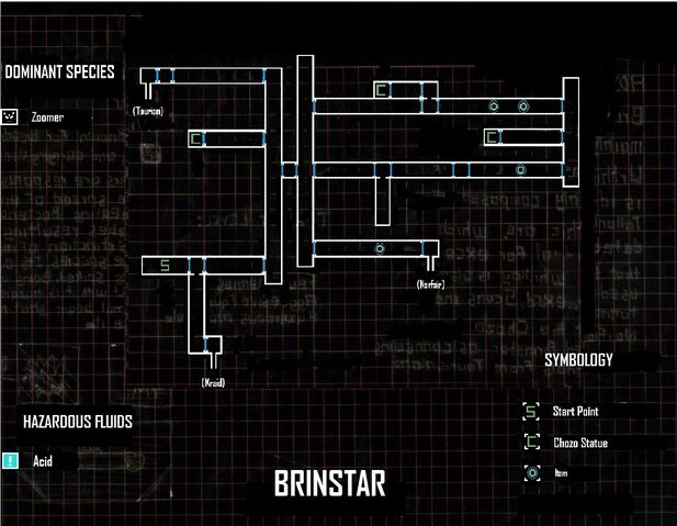 Image - Brinstar(original metroid)map.JPG  Wikitroid  FANDOM powered 