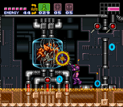 Super Metroid Mother Brain tank