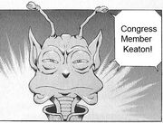 Congress Member Keaton