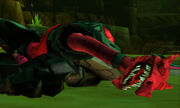 Proteus Ridley lies defeated