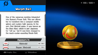 Morph Ball trophy