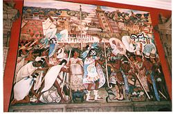 Diego Rivera Mural Palacio Nacional