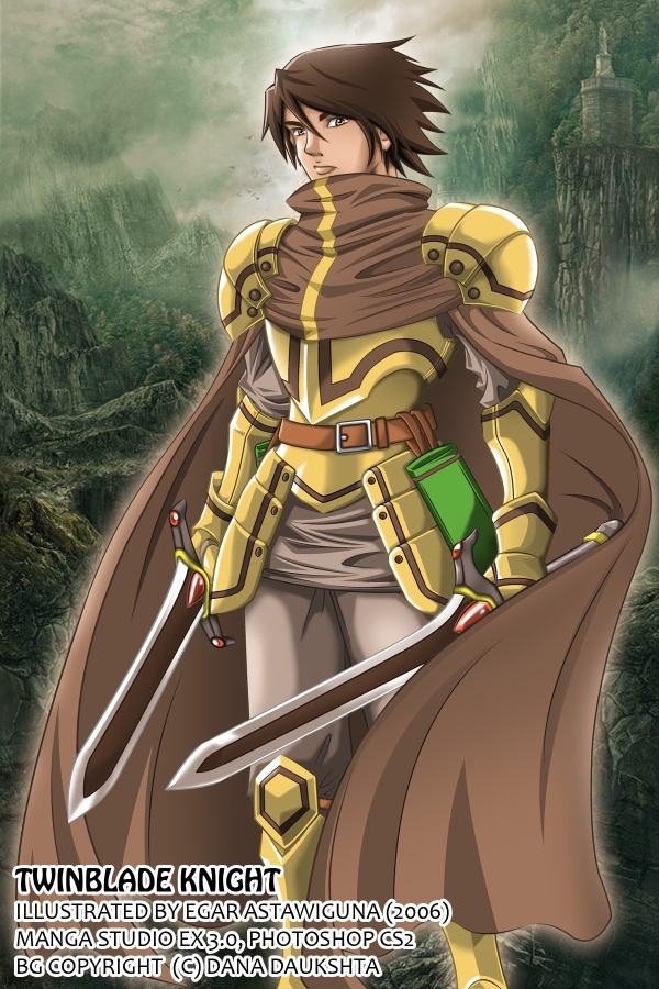 Anime Knight Male Drawing
