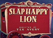 Slap happy lion