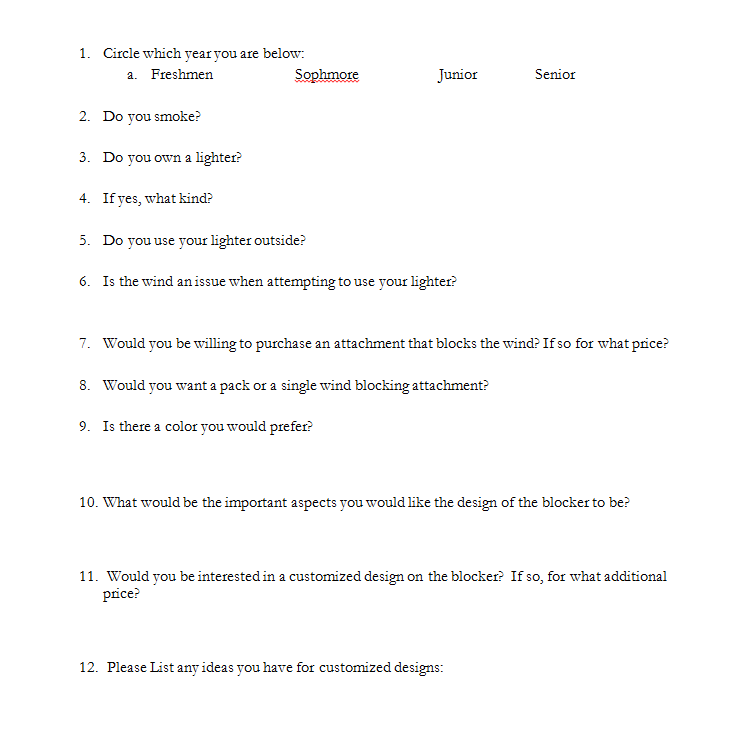 Interview guide