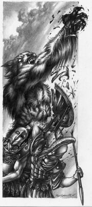Werewolf vs spartan
