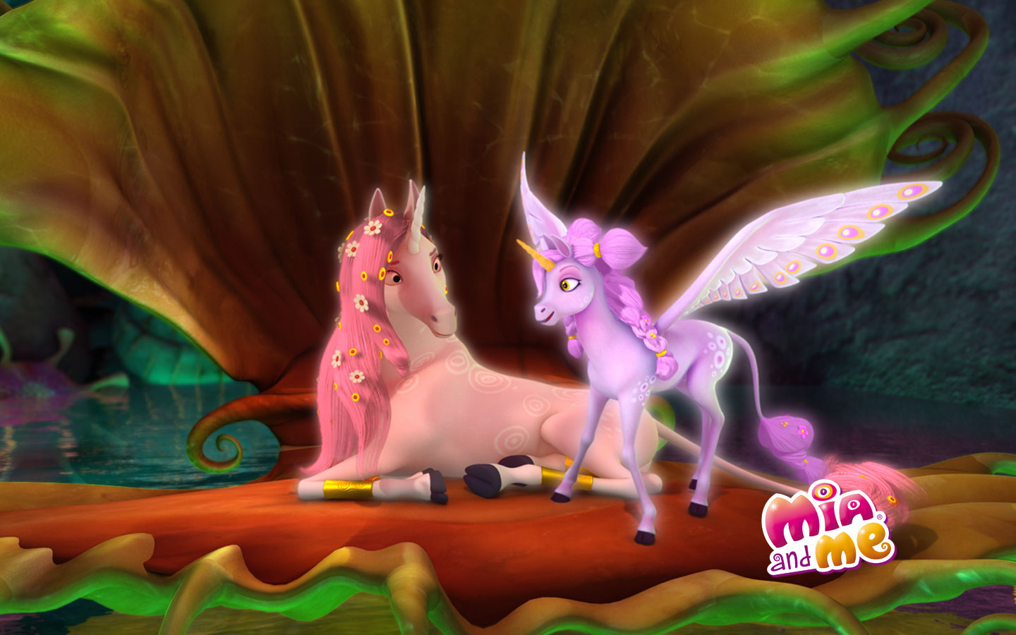 Onchao and flair can talk mia and me rainbow island