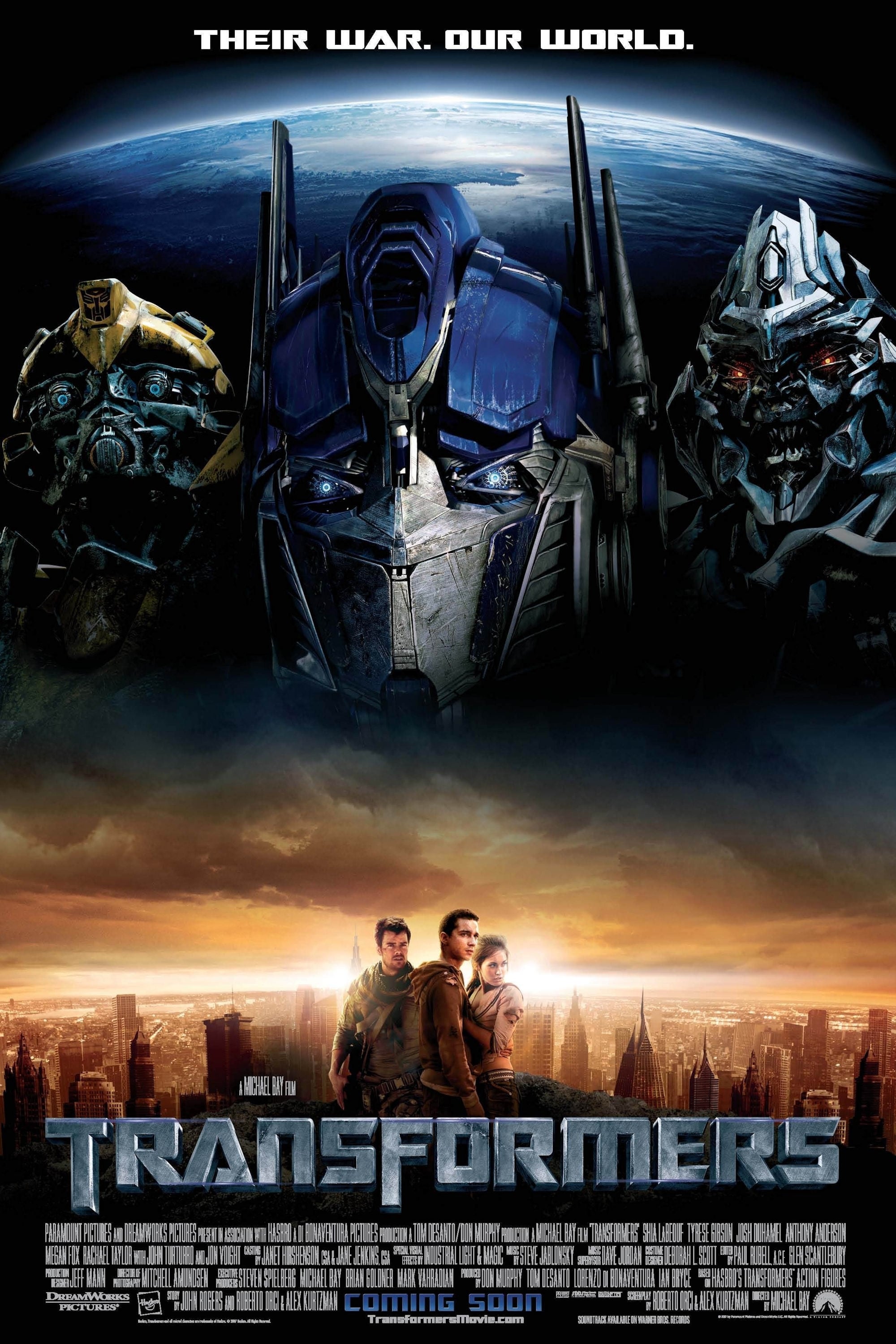 Transformers all movies
