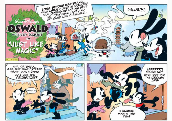 Image - Oswald-the-lucky-rabbit-comic.jpg | Mickey and Friends Wiki